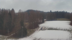 Dojezd hlavní sjezdovky