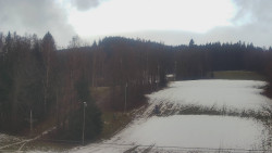 Dojezd hlavní sjezdovky