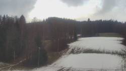 Dojezd hlavní sjezdovky