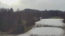 Dojezd hlavní sjezdovky