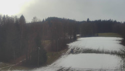 Dojezd hlavní sjezdovky