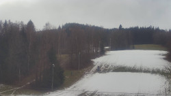 Dojezd hlavní sjezdovky