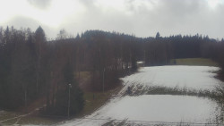 Dojezd hlavní sjezdovky