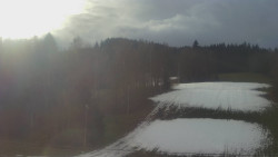 Dojezd hlavní sjezdovky