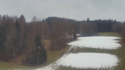 Dojezd hlavní sjezdovky