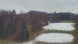 Dojezd hlavní sjezdovky