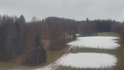 Dojezd hlavní sjezdovky