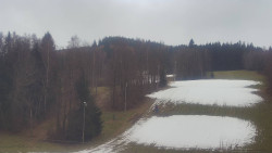 Dojezd hlavní sjezdovky