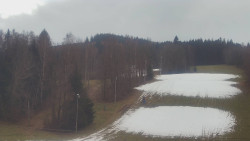 Dojezd hlavní sjezdovky