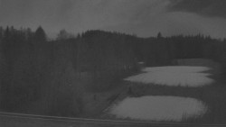 Dojezd hlavní sjezdovky