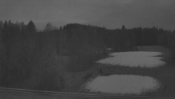 Dojezd hlavní sjezdovky