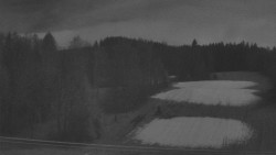 Dojezd hlavní sjezdovky