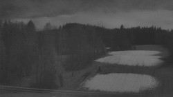 Dojezd hlavní sjezdovky