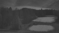 Dojezd hlavní sjezdovky