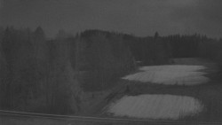 Dojezd hlavní sjezdovky