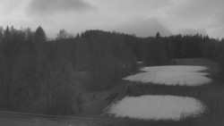 Dojezd hlavní sjezdovky