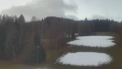 Dojezd hlavní sjezdovky