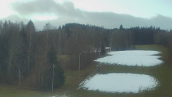 Dojezd hlavní sjezdovky