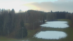 Dojezd hlavní sjezdovky