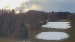 Dojezd hlavní sjezdovky