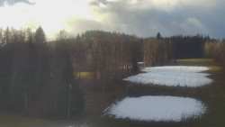 Dojezd hlavní sjezdovky