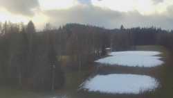 Dojezd hlavní sjezdovky