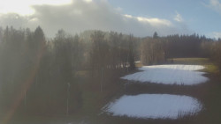 Dojezd hlavní sjezdovky