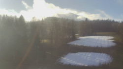 Dojezd hlavní sjezdovky