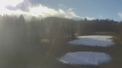 Dojezd hlavní sjezdovky