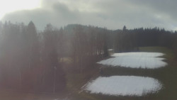 Dojezd hlavní sjezdovky