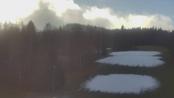 Dojezd hlavní sjezdovky