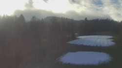 Dojezd hlavní sjezdovky