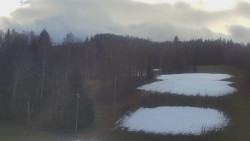 Dojezd hlavní sjezdovky