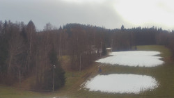 Dojezd hlavní sjezdovky