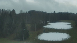 Dojezd hlavní sjezdovky