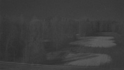 Dojezd hlavní sjezdovky