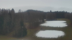 Dojezd hlavní sjezdovky