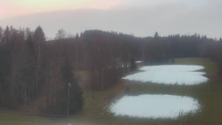 Dojezd hlavní sjezdovky