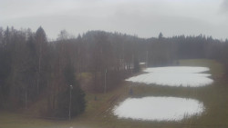 Dojezd hlavní sjezdovky