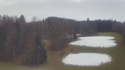 Dojezd hlavní sjezdovky