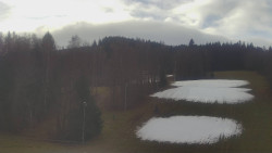 Dojezd hlavní sjezdovky