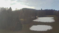 Dojezd hlavní sjezdovky