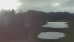 Dojezd hlavní sjezdovky