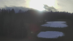 Dojezd hlavní sjezdovky