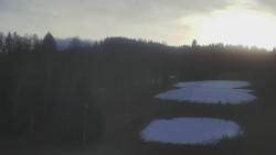 Dojezd hlavní sjezdovky