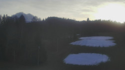 Dojezd hlavní sjezdovky