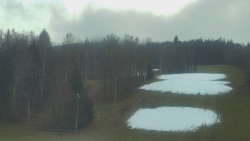 Dojezd hlavní sjezdovky