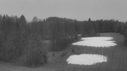 Dojezd hlavní sjezdovky