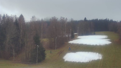 Dojezd hlavní sjezdovky