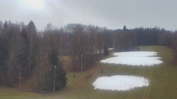 Dojezd hlavní sjezdovky